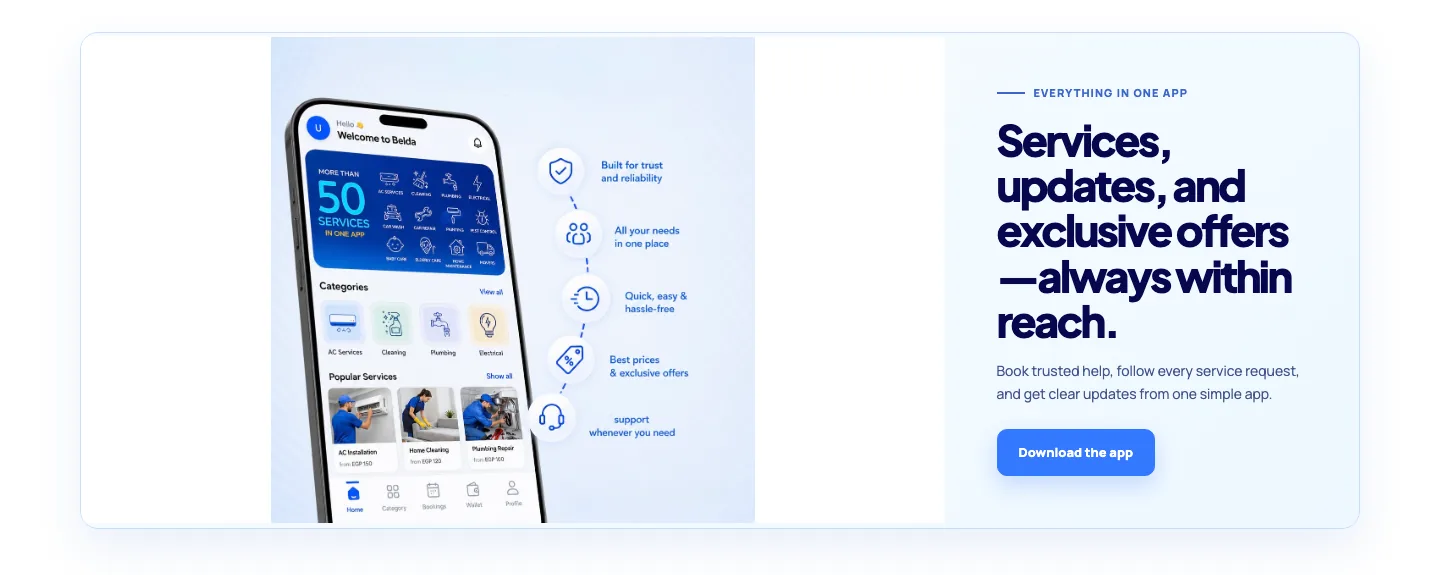 belda.app: everything in one app
