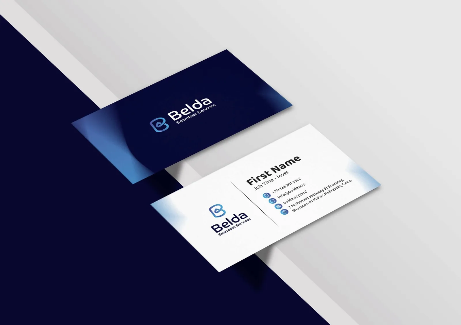 Belda business cards