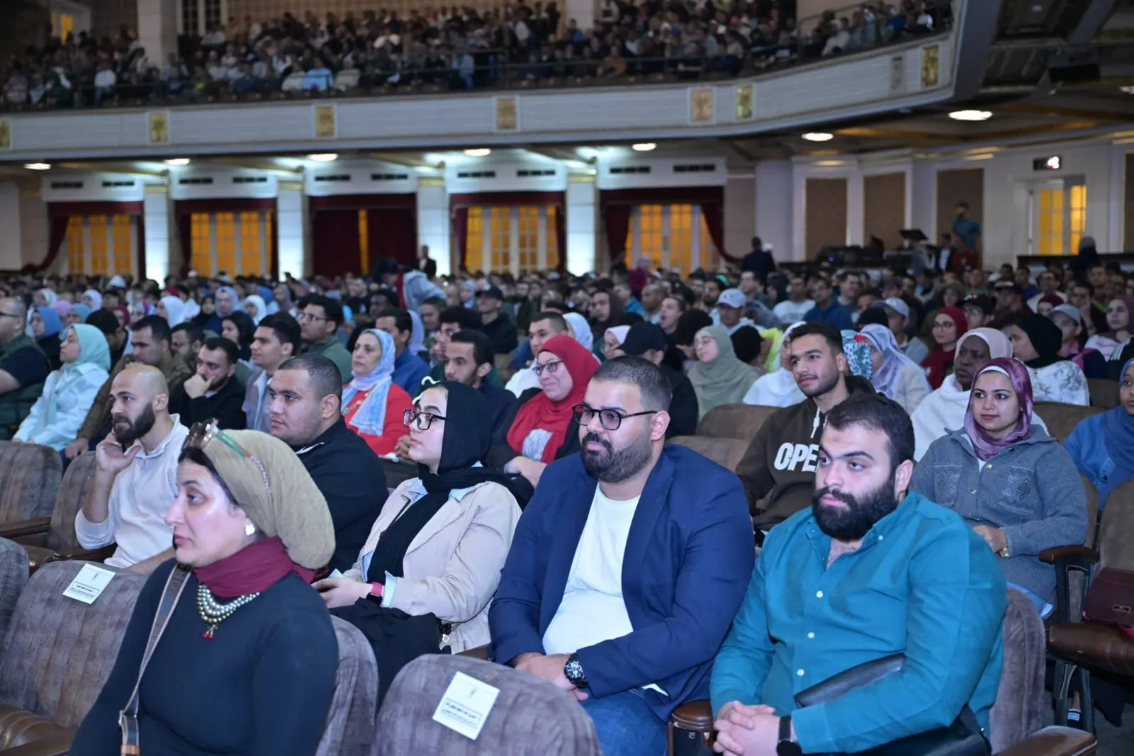 CUES 2026: Students in the main auditorium