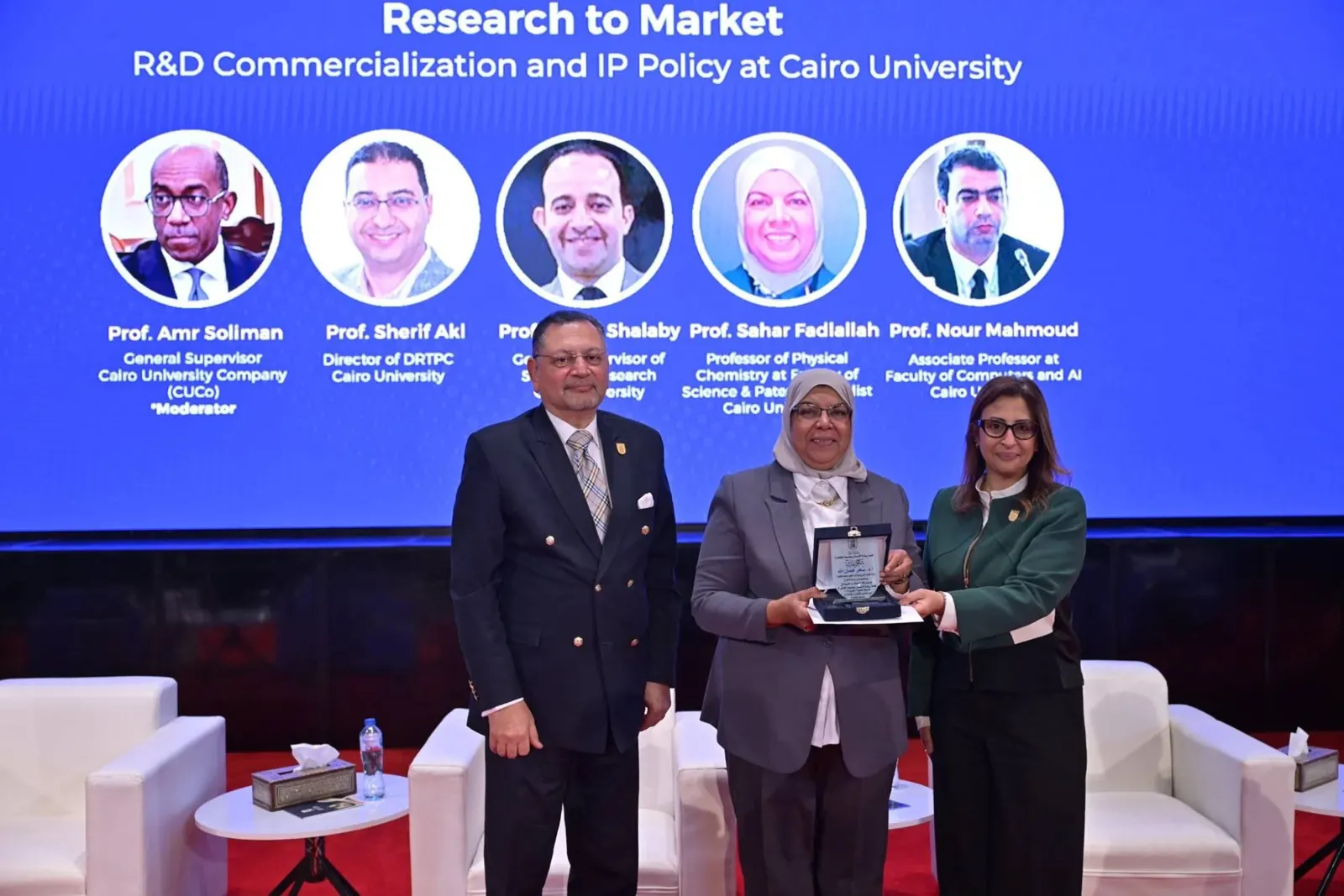 CUES 2026: Research to Market speakers honoured on stage