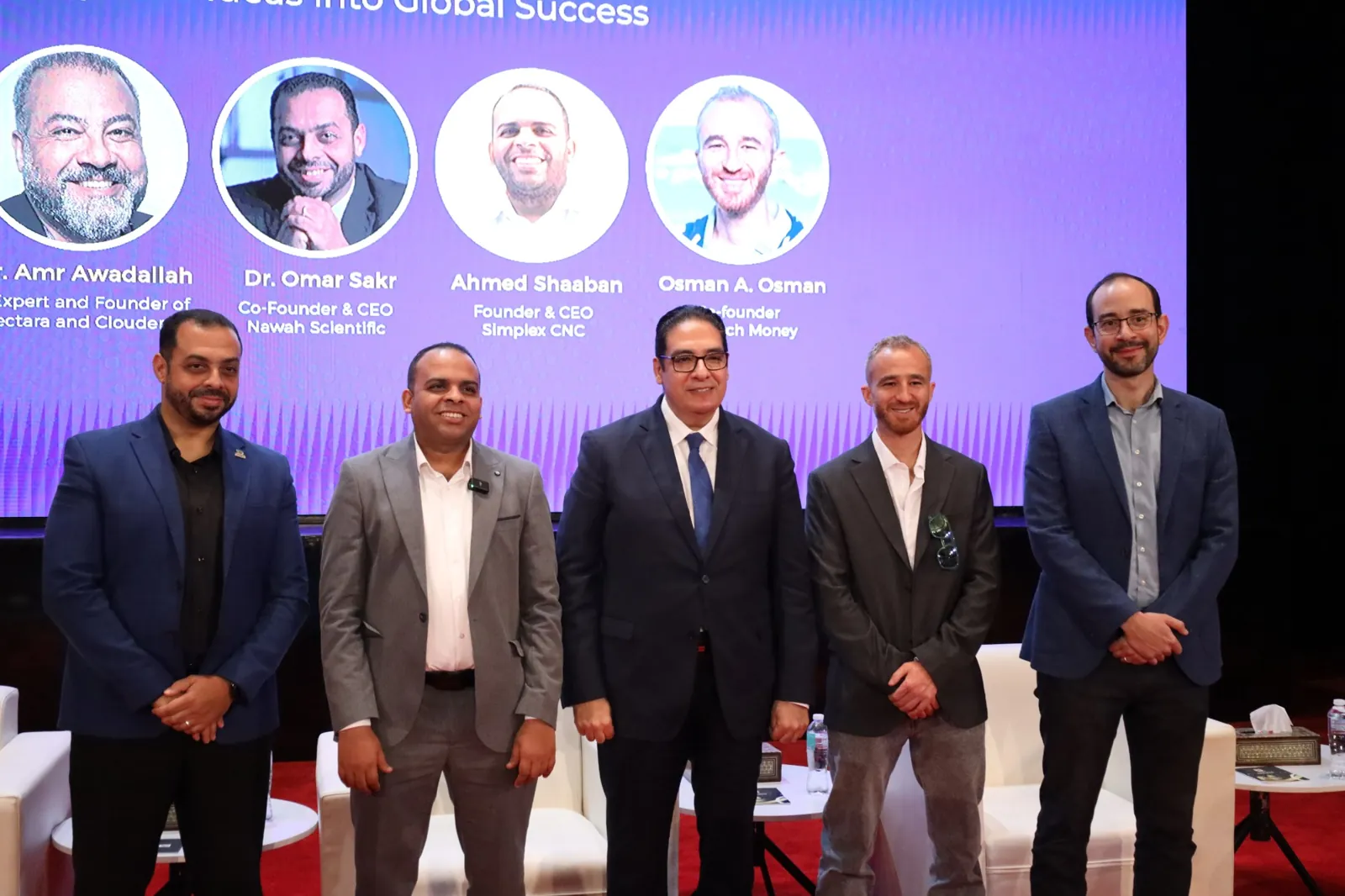 CUES 2026: Built by Egyptians speakers with the Cairo University President