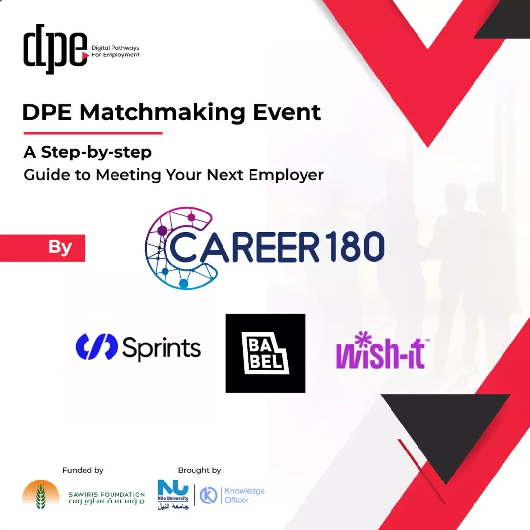 DPE Matchmaking Event by Career180, with Sprints, Babel and Wish-it