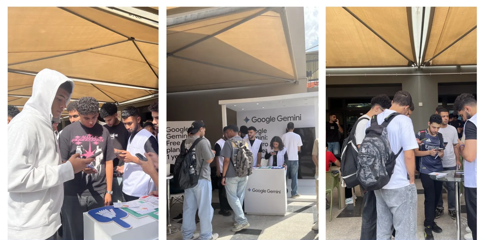 Google Gemini student activation: AAST Sheraton · 5–12 October