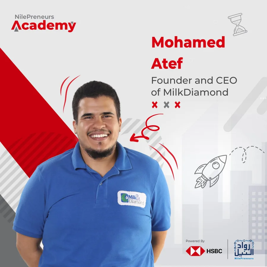 NP Academy cycle 1: Mohamed Atef, Founder and CEO of MilkDiamond