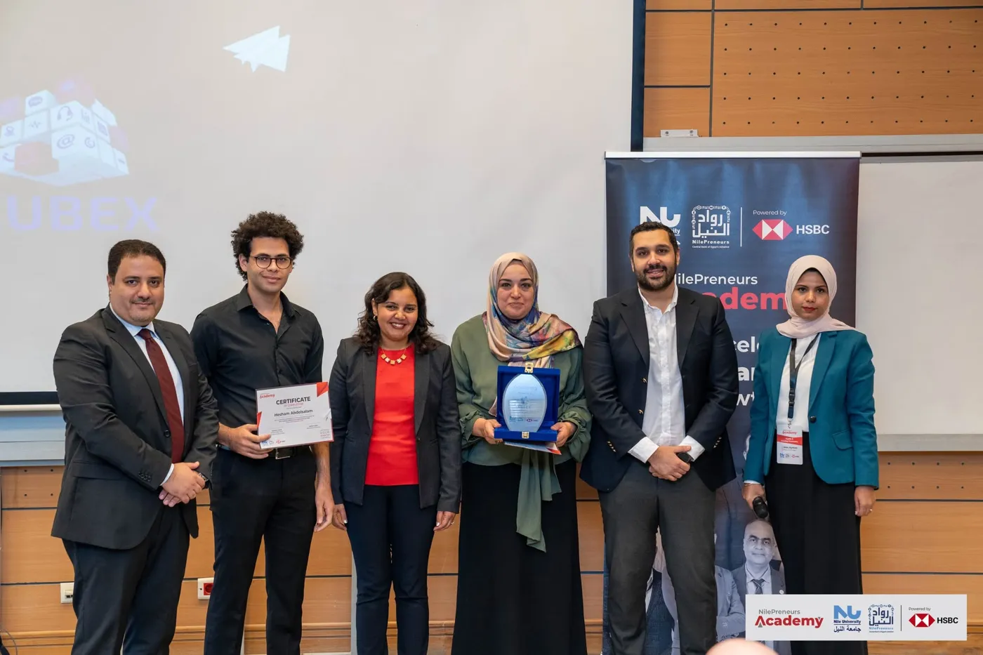 NP Academy cycle 2 closing ceremony: Graduates with the program team