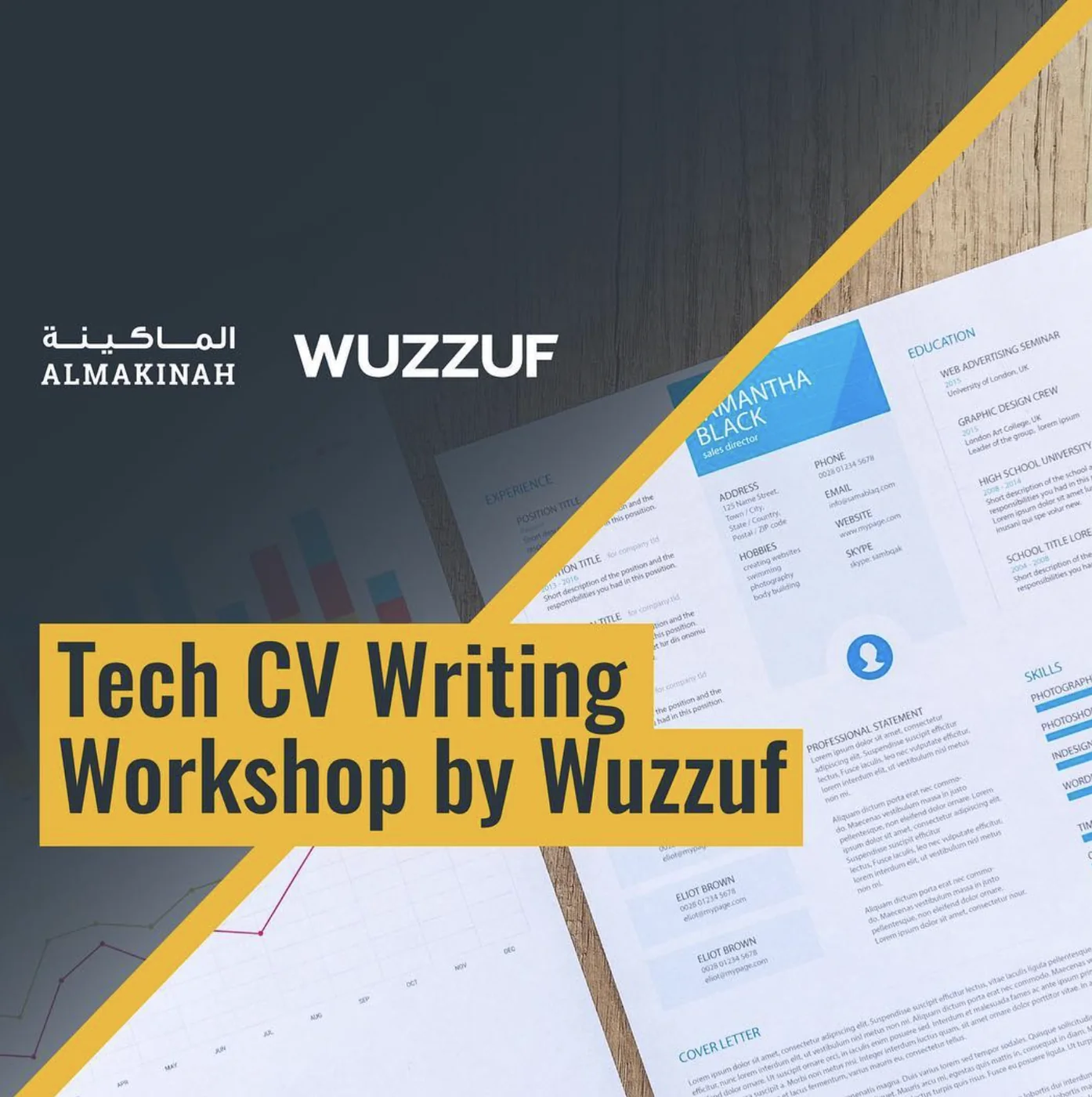 Tech CV Writing Workshop by WUZZUF at AlMakinah