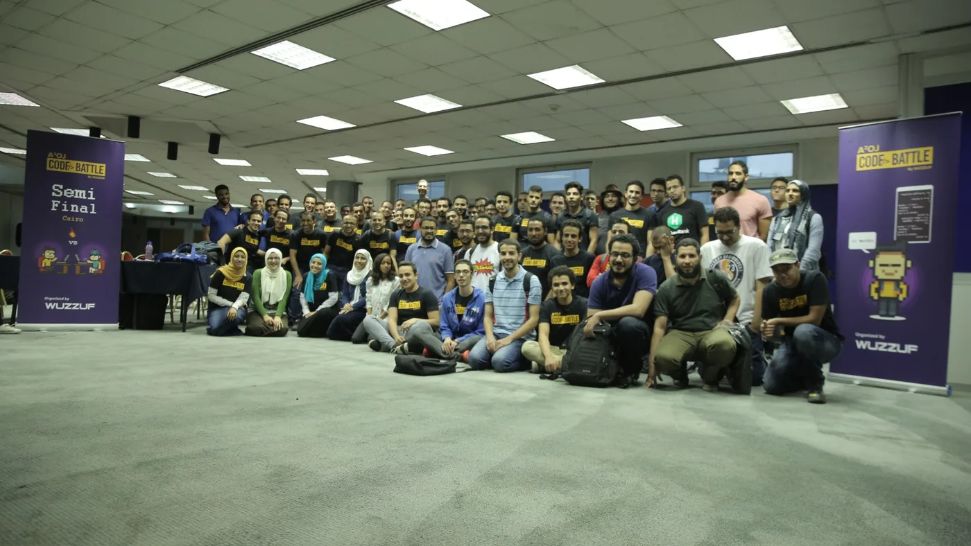 Semi-finalists of the A2OJ Code Battle by WUZZUF