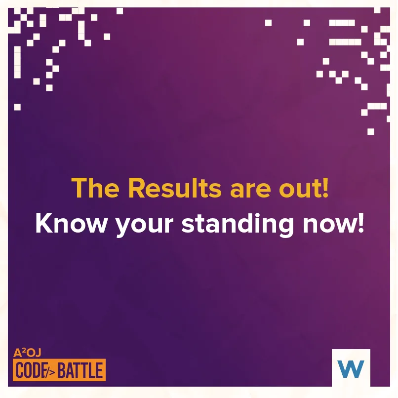 Code Battle: the results are out