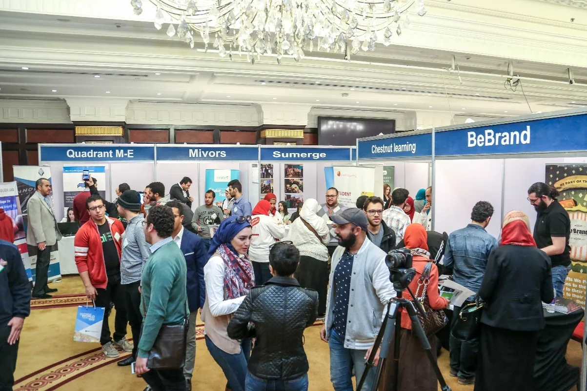 Company booths