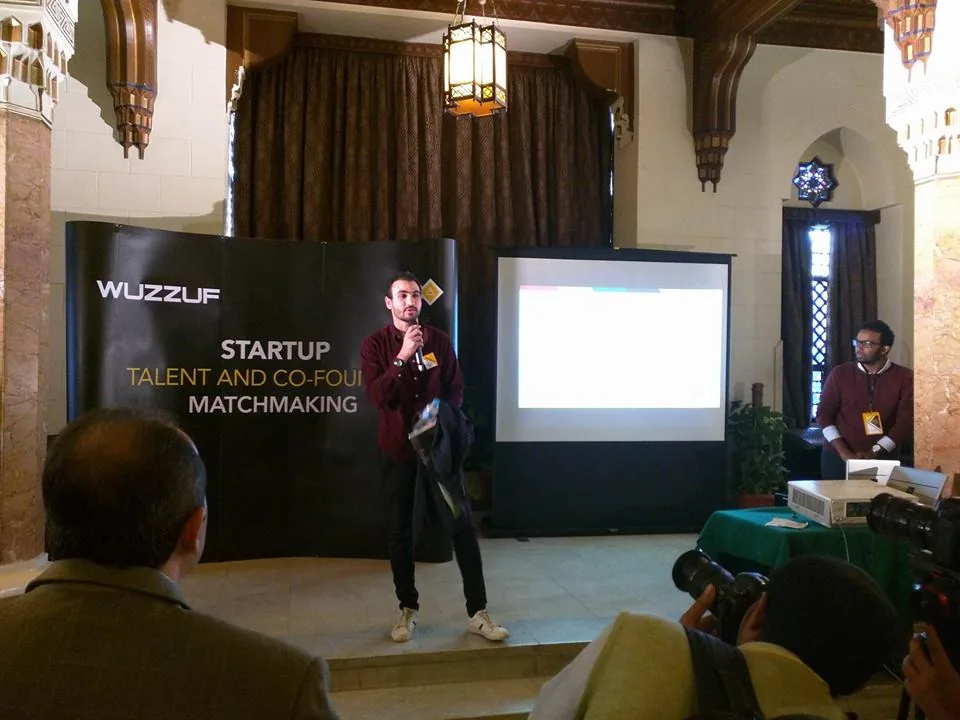 A founder introduces his startup's hiring needs